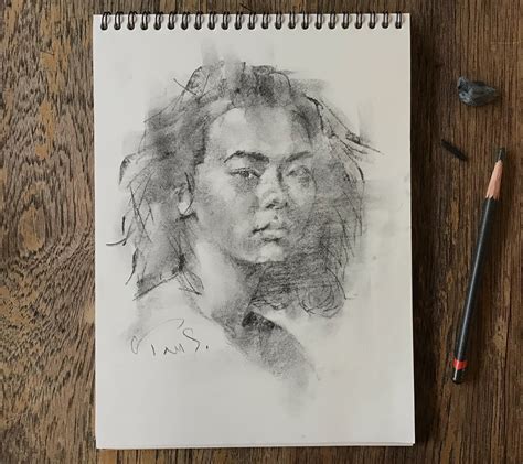 Pencils And Charcoal On Behance