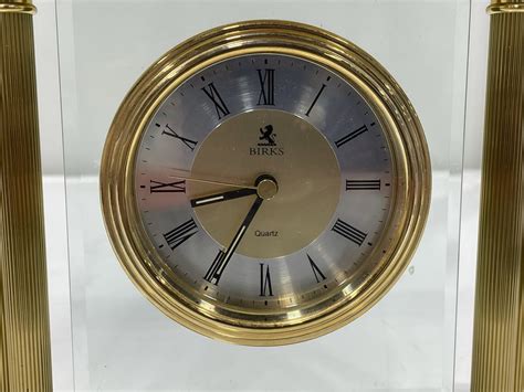 Urban Auctions Vintage Birks Clock Heavy 8 X7