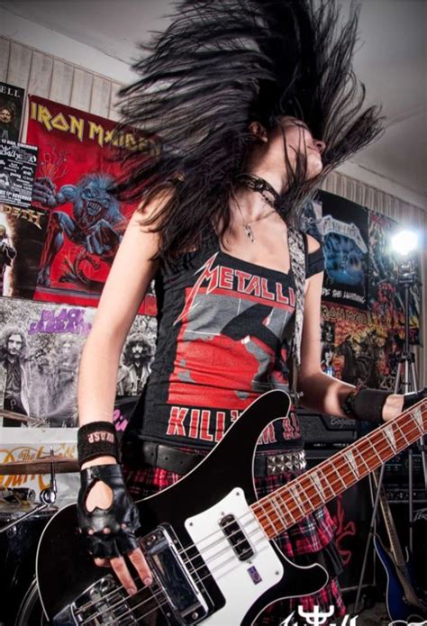becky baldwin bass female musicians female guitarist metalhead girl