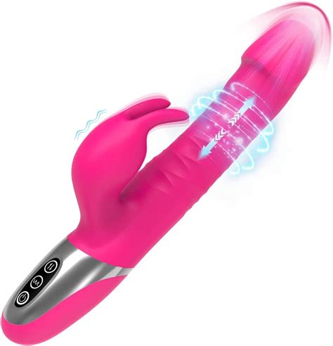 rabbit vibrators for her with shock function g spot clitoris vibrator with 7 vibration modes