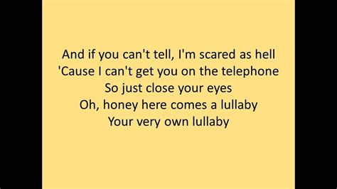 lullaby nickelback lyrics youtube