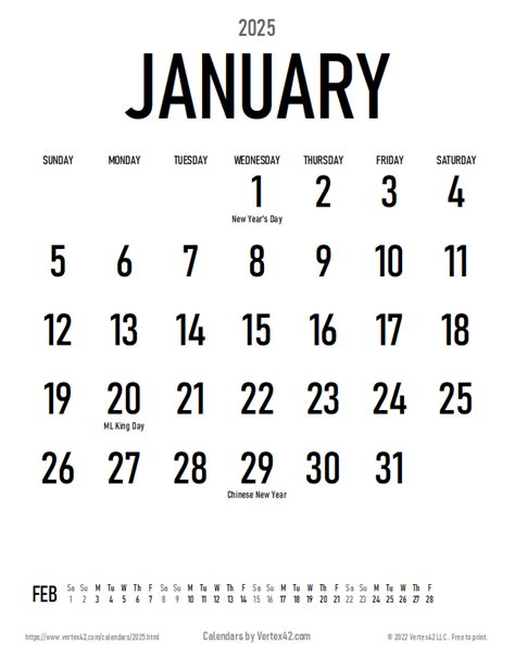 2025 Calendar Templates And Images