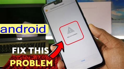 How To Fix App Not Installed Problem In Any Android 2020 Youtube