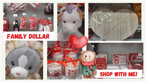 ️NEW FAMILY DOLLAR FINDS• SHOP WITH ME•VALENTINE'S DAY 2023 ️ - YouTube