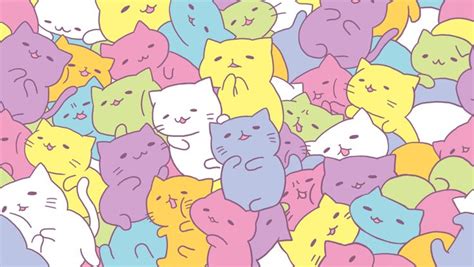 Kawaii Cat Wallpaper Wallpapersafari