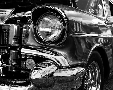 Old Classic Car In Black And White Photograph By Louis Daigle Pixels