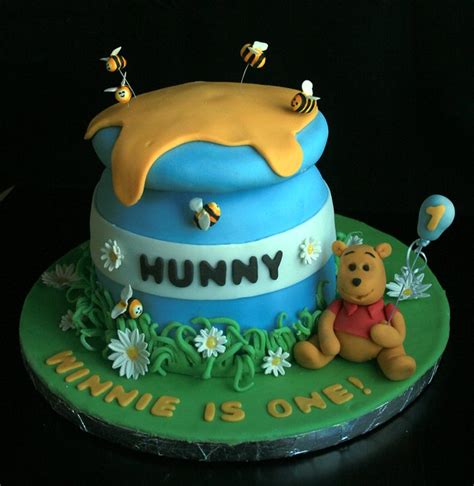 Winnie The Pooh First Birthday Cake Designtapeter