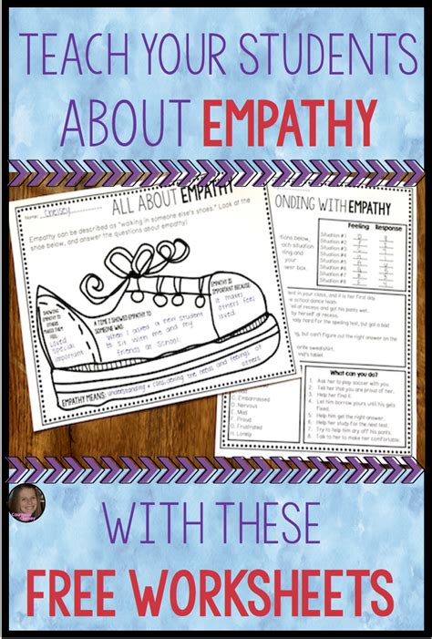 Empathy Worksheets Free Social Skills Lessons Character Education