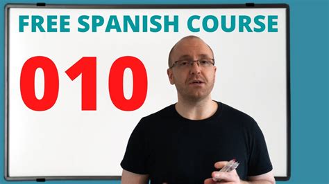 Learn Spanish Lessons For Beginners 010 Free Online Course Youtube