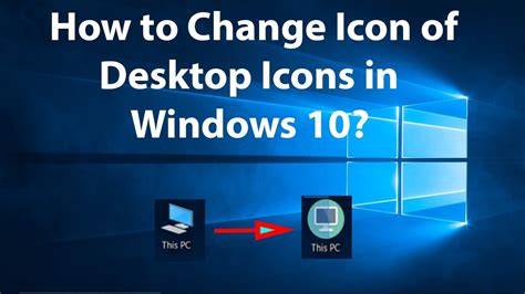 How To Change The Icon Of An App Windows