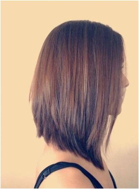 Long Angled Bob Hairstyles Stacked Bob Haircut Haircut For Thick Hair