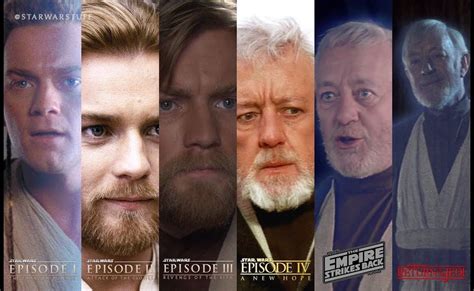 Star Wars Holocron On Twitter The Evolution Of Obi Wan Kenobi