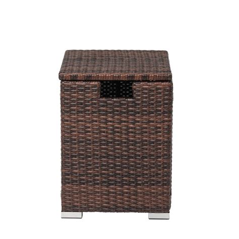 The only time a propane tank should not be installed below ground is if you have a high water table or live in a flood. SUNBURY 16-Inch Propane Tank Table Storage, Taupe Wicker ...
