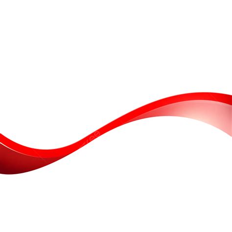 Red Curve Waves Curve Wave Line Png Transparent Clipart Image And