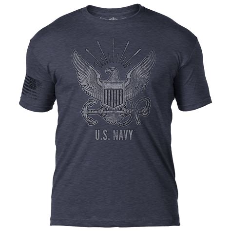 Us Navy Distressed Logo T Shirt Pin Ups For Vets Store