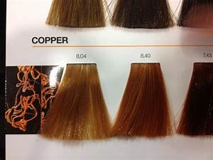 Loreal Inoa Copper Colour Chart Hair Pinterest