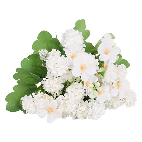 vearear 1 branch artificial flower no fading no withering not need to water realistic easy care