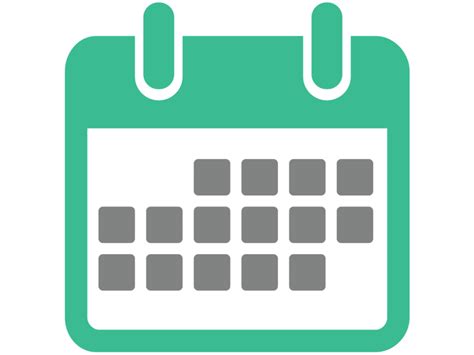 Blue Calendar Icon Png Png Image Collection