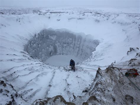 Men Nature Landscape Aerial View Siberia Russia Winter Snow