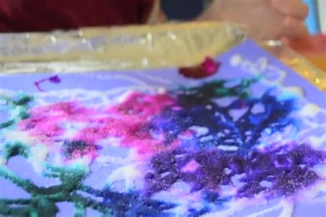 Salt And Watercolor Painting Crafts For Kids Pbs Parents Salt