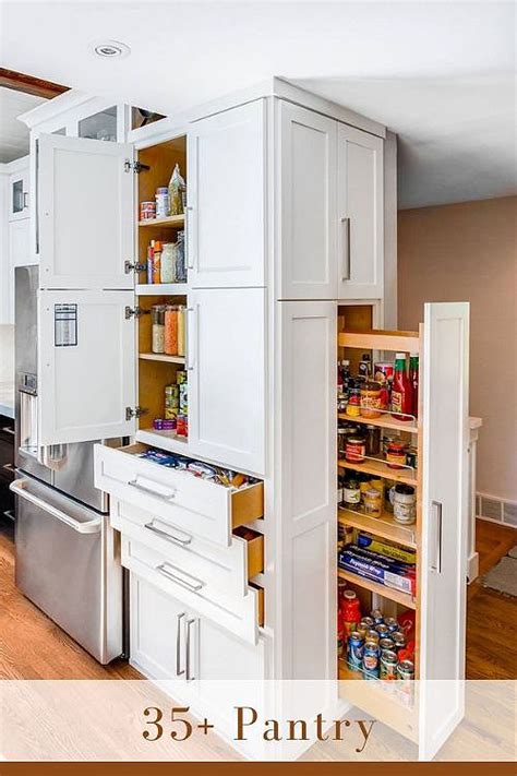 35 White Pantry Cabinet Clever Solutions Cool Pantry Ideas