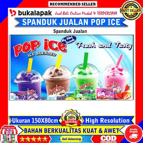 Jual Produk Spanduk Pop Ice Blended Termurah Dan Terlengkap September