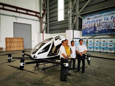 Pak teh april 8, 2021 8:12 am. Ini Ialah Kereta Terbang Pertama Negara - Dron EHang Yang ...