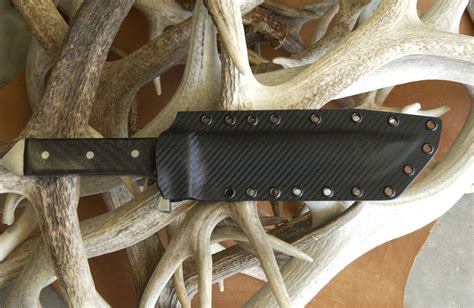 Handmade Pure Combat Knife Complete With Custom Made Kydex Sheath By