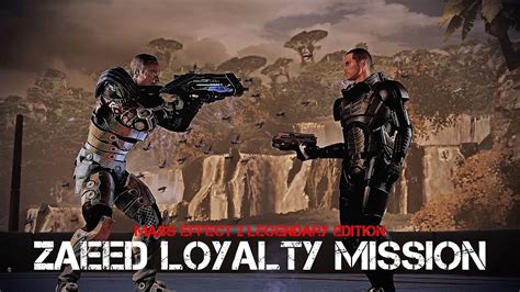 Mass Effect 2 Legendary Edition Zaeed Loyalty Mission Youtube