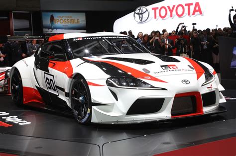 Toyota Supra Super Gt Concept Preps For Tokyo Auto Salon Automobile
