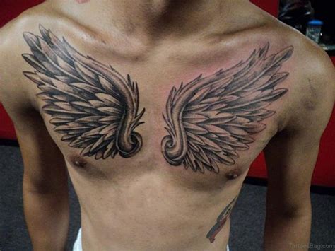 Stylish Wings Tattoo For Chest Tattoo Designs Tattoosbag Com
