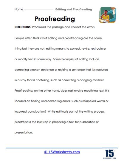editing and proofreading worksheets 15