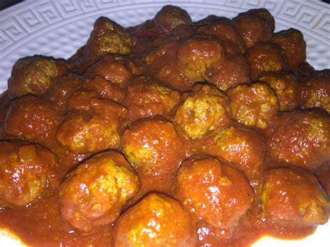Gehaktballen in tomatensaus