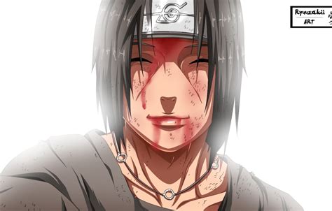Wallpaper Blood Guy Naruto Naruto Itachi Uchiha Images For Desktop