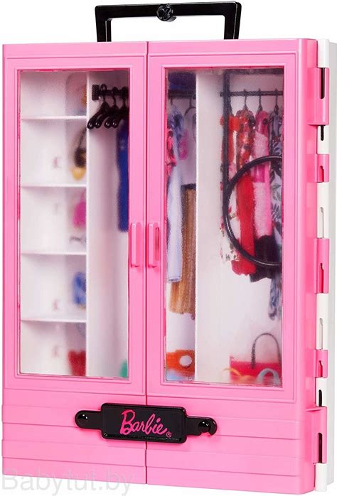 Купить Игровой набор Barbie Барби Розовый шкаф модницы Gbk11 в Минске