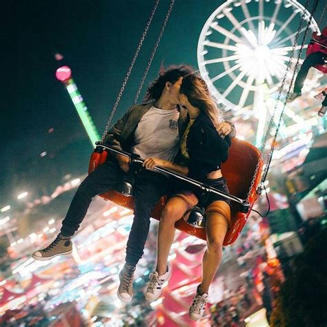 Love Is A Risky But Beautiful Ride Shot By Notalent Couple Ride Skyride Kiss Couplelove