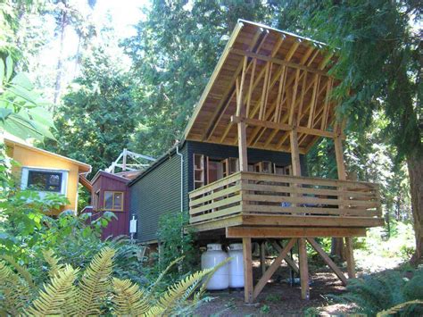 The antler trail home plan has an award winning post and beam design. 998 Sq. Ft. Small House on Whidbey Island