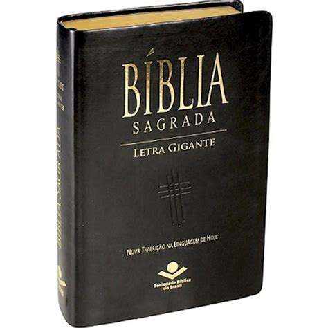 Bíblia Sagrada Letra Gigante Ntlh Livraria Evangélica Casa Da Bíblia