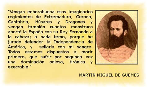 Martín güemes nació en salta el 8 de febrero de 1.785, pertenecía a una familia noble y adinerada. RRP - Racinguistas Ricoteros Peronistas: A la memoria de ...