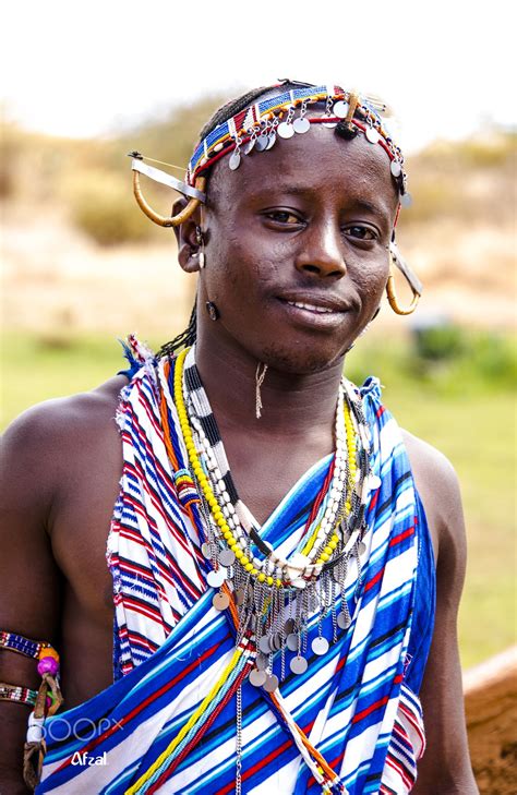 Colourful Massai Man We Met This Massai Man In Amboseli Kenya Black Beauties Beautiful