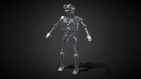 Sci Fi Kitbash Robot Buy Royalty Free 3d Model By Ryan King Art