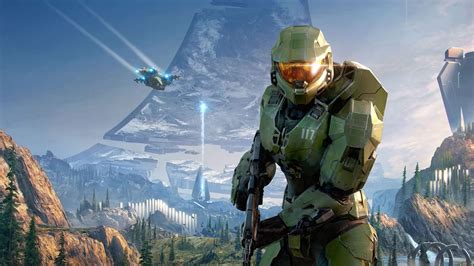Halo Infinites New Art Hides Some Major Details On Master Chiefs
