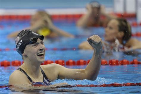 Michael Phelps Enjoys Two Gold Night Katie Ledecky Wins Again Too The Spokesman Review