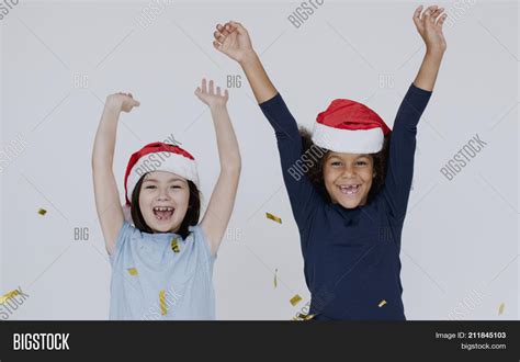 Children Celebrating Image And Photo Free Trial Bigstock