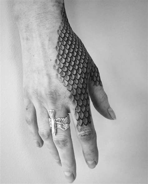 16 Snake Skin Tattoo Designs And Ideas Hand Tattoos For Guys Hand
