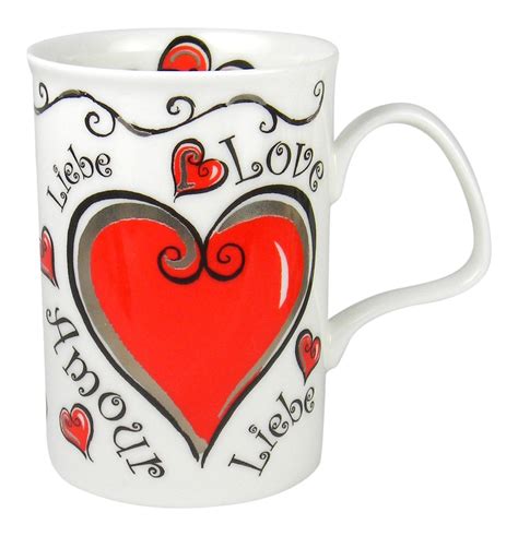 Say I Love You In Any Language With This Fine China Coffee Or Tea Mug