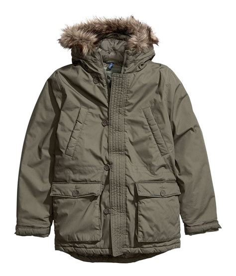 It supports good causes and protects the environment. H&M Parka | Quality clothing, Parka, Hooded parka