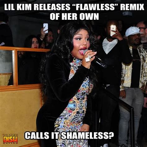 Lil Kim Released Her Own Version Of The Beyoncé And Nicki Minaj Remix Of Flawless And Her