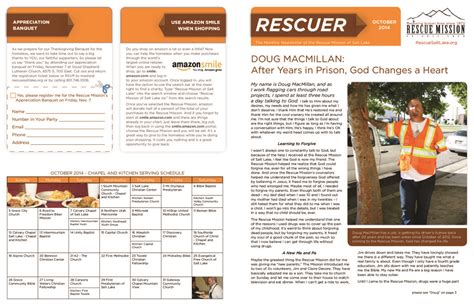 Newsletter Archive Rescue Mission Of Salt Lake