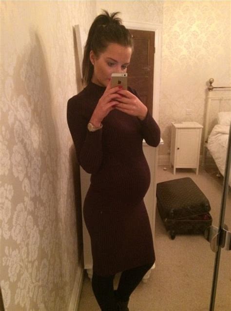Pregnant Helen Flanagan Showcases Her Growing Baby Bump In New